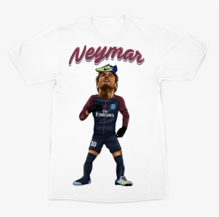Neymar ﻿premium Sublimation Adult T-shirt - Active Shirt