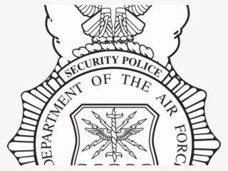 Security Shield Clipart Police Badge - Air Force Security Police Logo