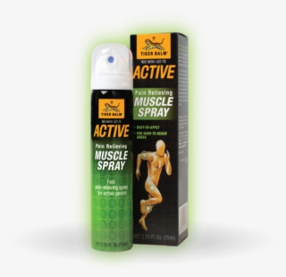 Tiger Balm Active Muscle Spray - Cosmetics