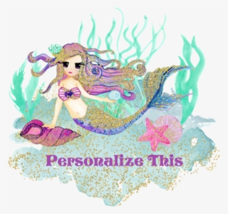 Cute Personalized Mermaid Pillow Case - Mermaid Shirts