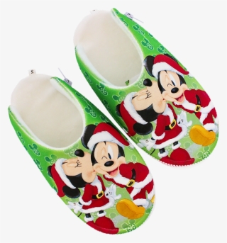Mickey And Minnie Mix N Match Holiday Kiss Zlipperz - Cartoon