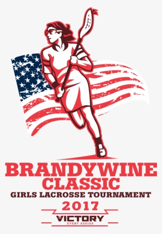 Girls Brandywine Classic Lacrosse Tournament 2017 Logo - Poster