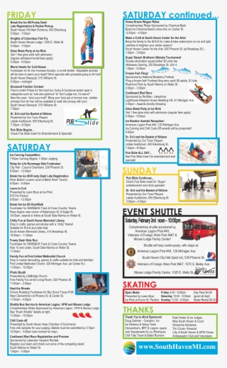 Ice Breaker Brochure Schedule - Document