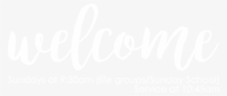 Welcome - Calligraphy