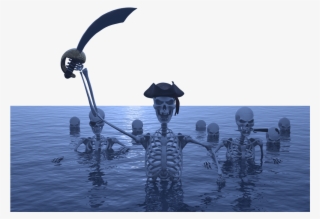Pirate Skeleton Attack By Www - Sea