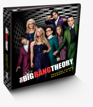 The Big Bang Theory Trading Cards Seasons 6 & 7 Binder - Big Bang Theory Official 2017 Calendar