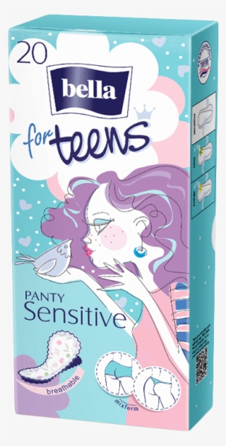 Bella For Teens Sensitive Pantyliners - Ежедневные Прокладки Белла Тинс