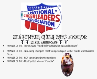 Msh 2015-2016 Cheerleaders - National Cheerleaders Association