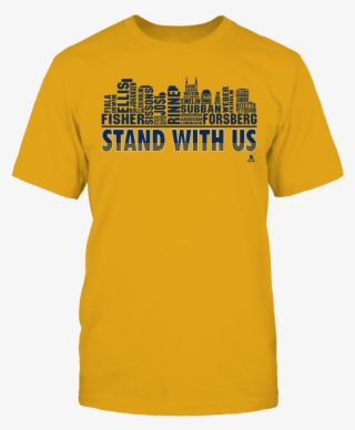 Stand With Us - Wisconsin Bubbler T Shirt