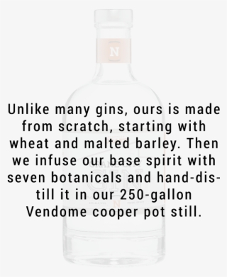 Nashville Craft Crane City Gin 750ml - Glass Bottle