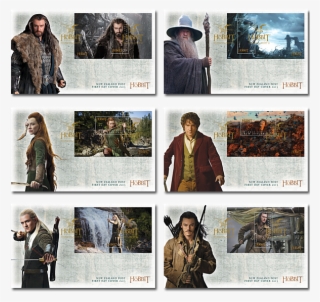 First Day Covers - Thorin Okenshield - The Hobbit Movie Cardboard Stand
