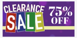Retail Clearance Banner - Poster