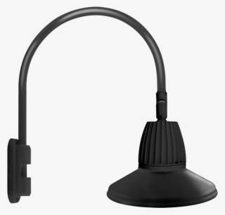 Gooseneck Pole 20" High, 19" From Pole 26w Neutral - Headphones