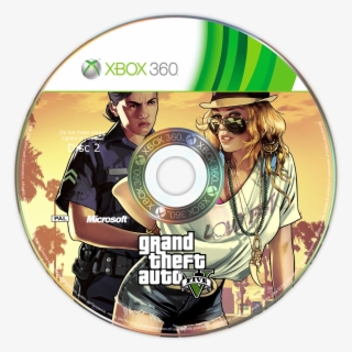 Gta V Disc 2 Box Art Cover - Gta 5 Xbox 360 Disco 1