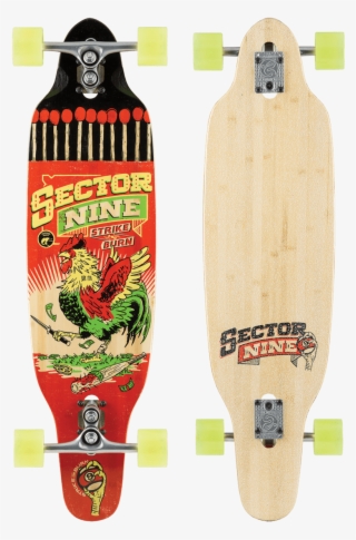 Striker Complete Red Skateboard - Sector 9 Striker Scorcher