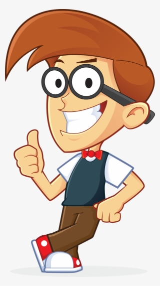 28 Collection Of Nerd Clipart Free - Geek Png