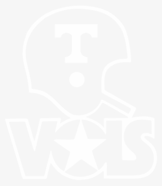 Tennessee Vols Logo Black And White - Johns Hopkins Logo White