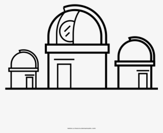 La Silla Observatory Coloring Page - Outline Birthday Gift