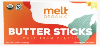 Melt Butter Sticks - Melt Organic Butter Sticks
