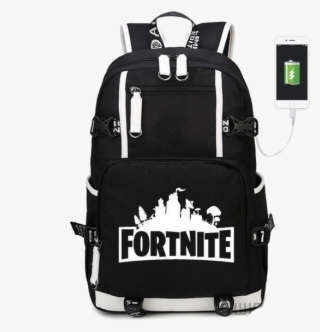 Fortnite Battle Royale Luminous Backpack With Usb Charging - Fortnite Backpack