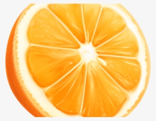 Citrus Clipart Orange Wedge - Orange Slice 3 4 Png