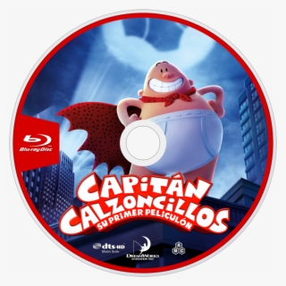 Captain Underpants Bluray Disc Image - Captain Underpants Dvd Cover