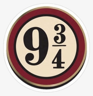Icon Sticker - 9 3 4 Harry Potter