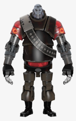 Red Robot Heavy Model - Team Fortress 2 Robot Heavy