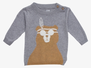 Light Cotton Knit Jumper - Reindeer