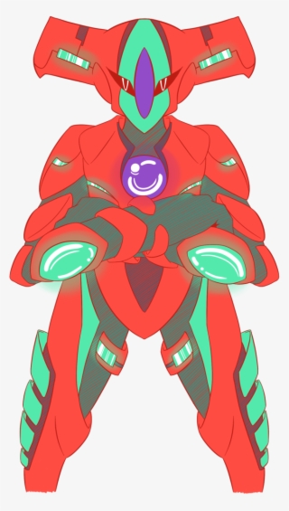 Deoxys Redesign Made In A Stream For My Friend Stinku - Cartoon