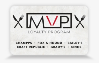Craft Republic Mvp Card - Sign