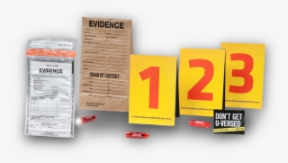 The Evidence Kits Displayed Key Competitive Sales Points - Flyer