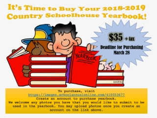 Picture - Time To Order Your Yearbook