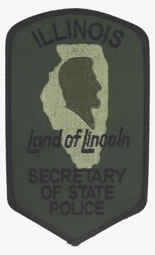 Illinois Secretary Of State Police Shoulder Patch - Illinois Secretary Of State Police Patch