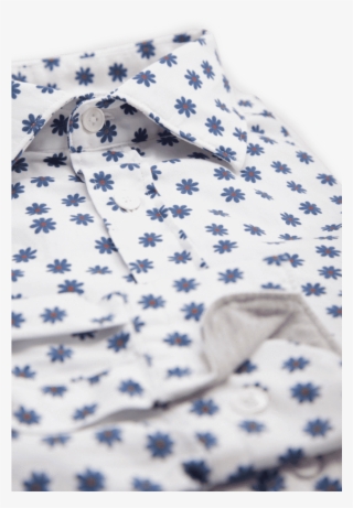 White Herringbone Floral Print White Herringbone Floral - Pattern