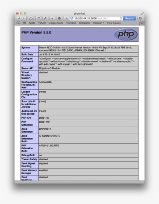 Following The Guy Who Got Php Running On Android, I - Php