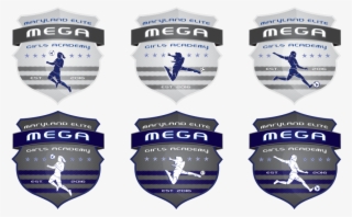 Mega Soccer Academy Logo Designs - Badge