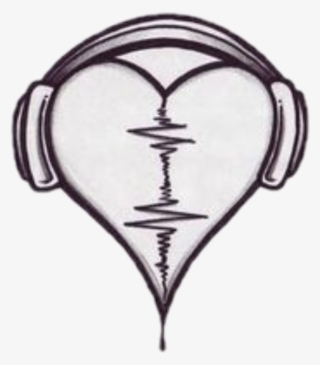 Auriculares, Corazones, - Easy Things To Draw