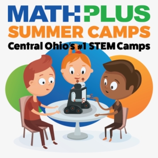 Summer Camp Square Logo - Cartoon