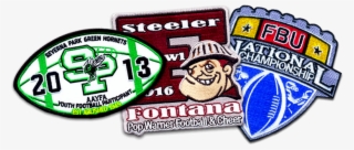 Custom Football Iron On Patches Are A Great Way To