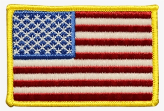 Phoenix Flag Clipart Pencil - American Flag Patch Transparent