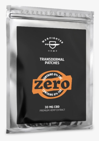 Warfighter Zero Transdermal Patch 30 Mg Cbd With 0% - Box