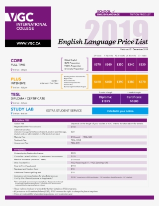 School Of English Language - Web Page