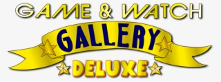 190kib, 1024x417, Game And Watch Gallery Deluxe Logo - Game & Watch Gallery
