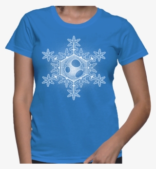 Simple & Cool Yoshi Egg Snowflake T Shirt - Shirt