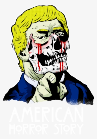 498 170120 092941 Donald Trump American Horror Story - Illustration