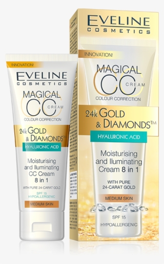 Eveline Moisturising And Iluminating Cc Cream 8 In - Eveline Magical Cc