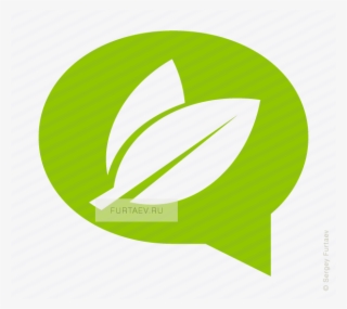 Green Talk Icon - Graphic Design