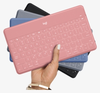 Type It Out In Style - Logitech Keys To Go Pink