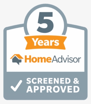Homeadvisor Tenured Pro - Home Advisor Screened And Approved Logo